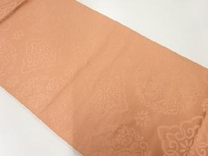 リサイクル 菱に草花模様織出し袋帯